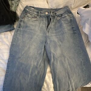 American Eagle Outfitters Light Blue Flare Jeans